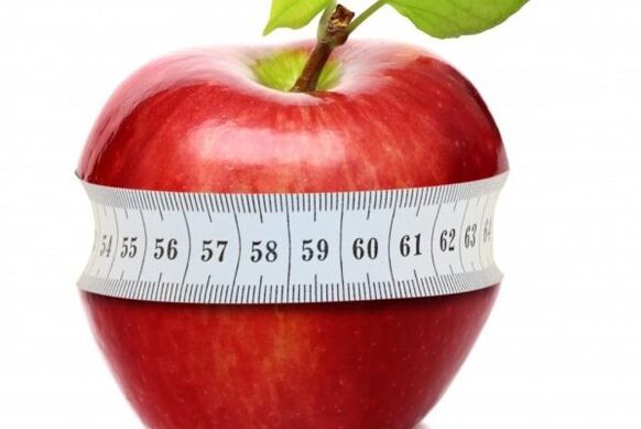 Apple - nyttig mat for vekttap